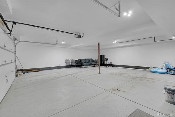 Garage, Interior, Recessed Lighting