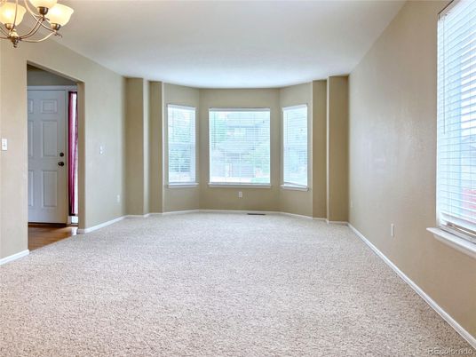 Chandelier, Empty room, Interior