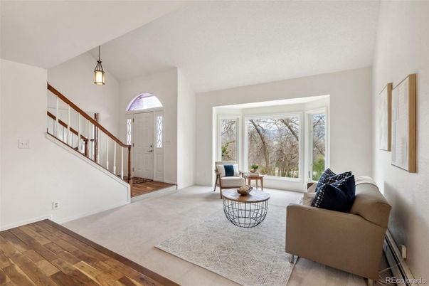 Interior, Living room, Pendant Lights, Wood Texture Flooring