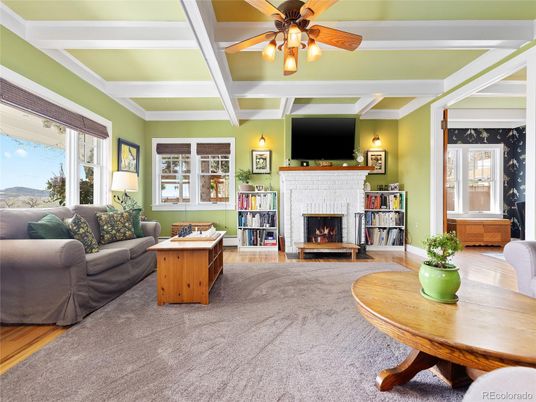 Fireplace, Interior, Living room, Wood Texture Flooring