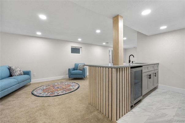 Interior, Kitchen, Marble, Recessed Lighting