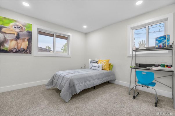 Bedroom, Home Office, Interior, Recessed Lighting