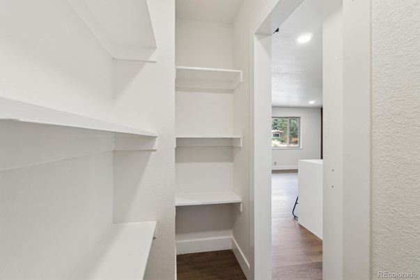Interior, Recessed Lighting, Walk-in Closets, Wood Texture Flooring