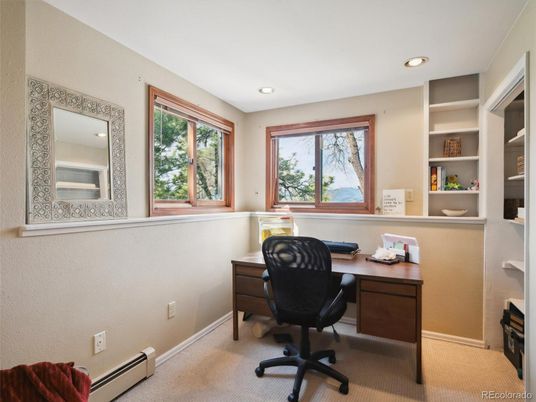 Home Office, Interior, Recessed Lighting