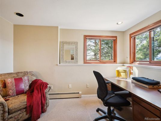Home Office, Interior, Recessed Lighting