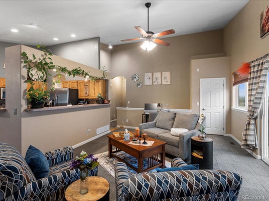 Interior, Kitchen, Living room, Recessed Lighting