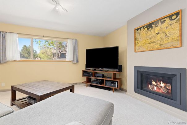 Dining room, Fireplace, Interior