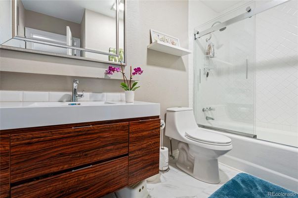 Bathroom, Glass Shower, Interior, Marble