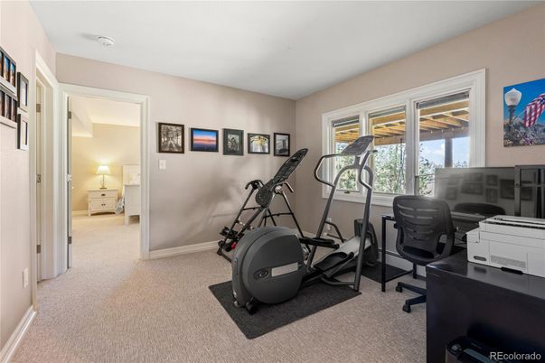 Fitness Equipment, Home Office, Interior