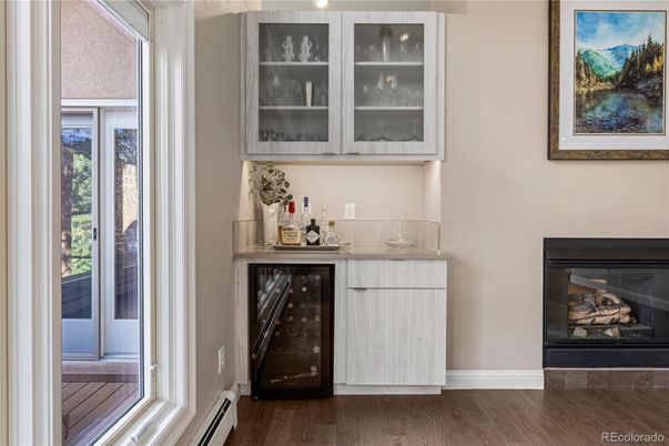 Fireplace, Interior, Wood Texture Flooring