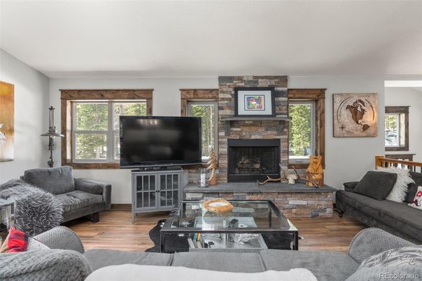 Fireplace, Interior, Living room, Wood Texture Flooring