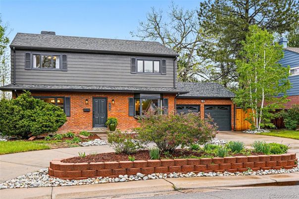 Attached, Exterior, Facade, Brick Facade, Split Level