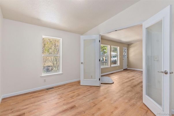 Empty room, Interior, Wood Texture Flooring