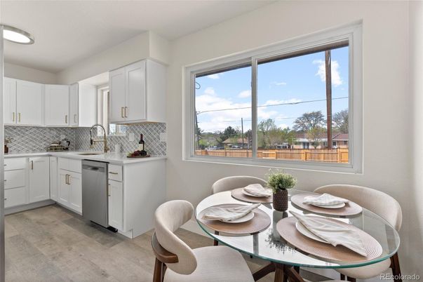 Dining room, Interior, Kitchen, Wood Texture Flooring