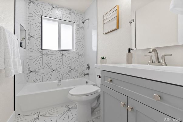 Bathroom, Interior, Marble Walls