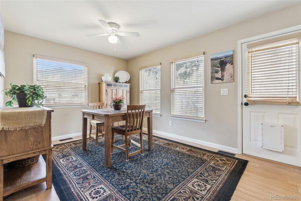 Dining room, Interior, Wood Texture Flooring