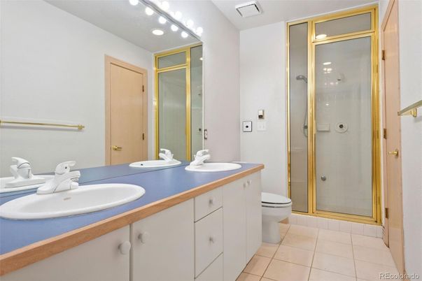 Bathroom, Dual Sink Vanities, Glass Shower, Interior