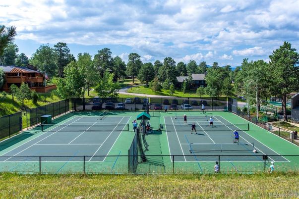 Exterior, Tennis Courts