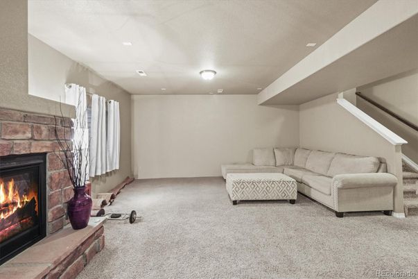 Fireplace, Interior, Recessed Lighting