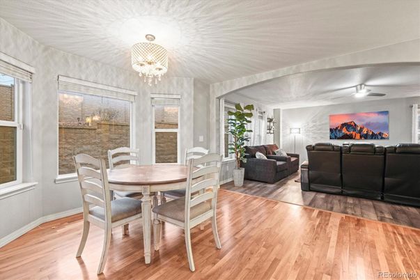 Chandelier, Dining room, Interior, Living room, Wood Texture Flooring