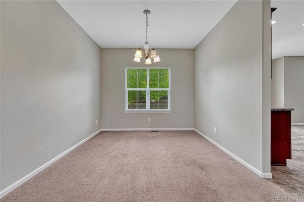 Chandelier, Empty room, Interior