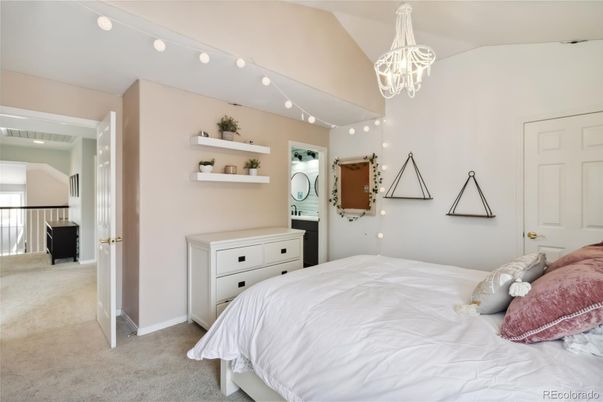 Bedroom, Interior, Pendant Lights