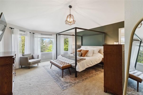 Bedroom, Interior, Pendant Lights