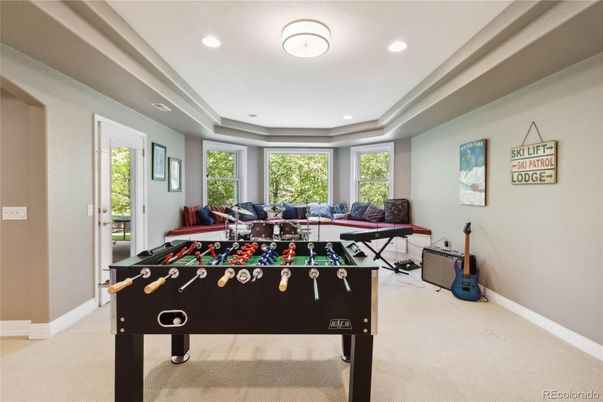 Game Room, Interior, Living room, Recessed Lighting