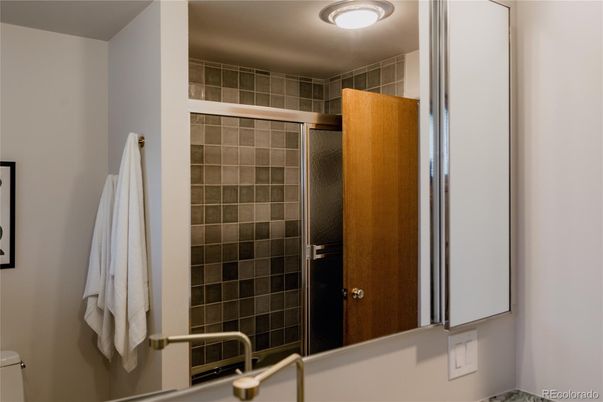 Bathroom, Glass Shower, Interior
