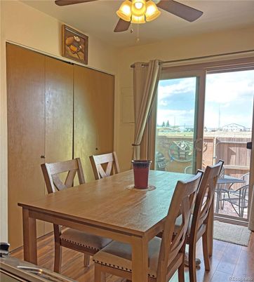 Dining room, Interior, Wood Texture Flooring