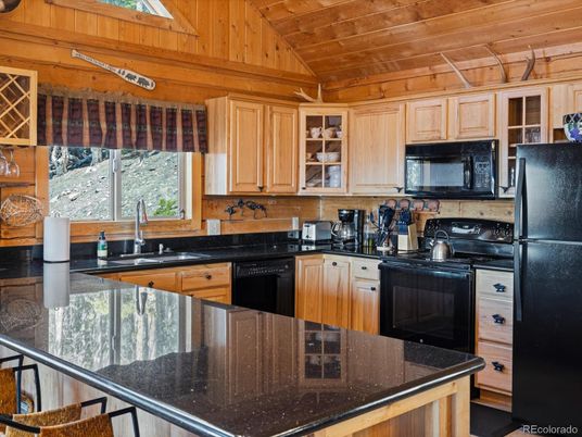 Interior, Kitchen, Wooden Ceilings, Wooden Walls