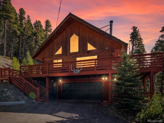 Attached, Exterior, Facade, Log Home