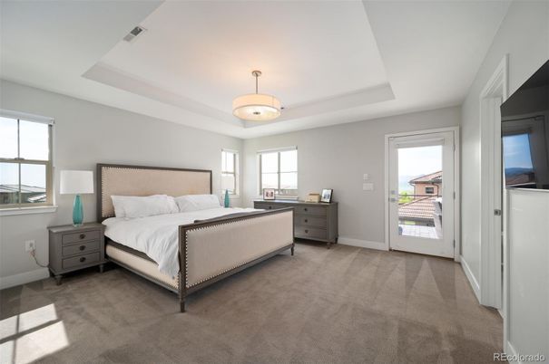 Bedroom, Interior, Pendant Lights