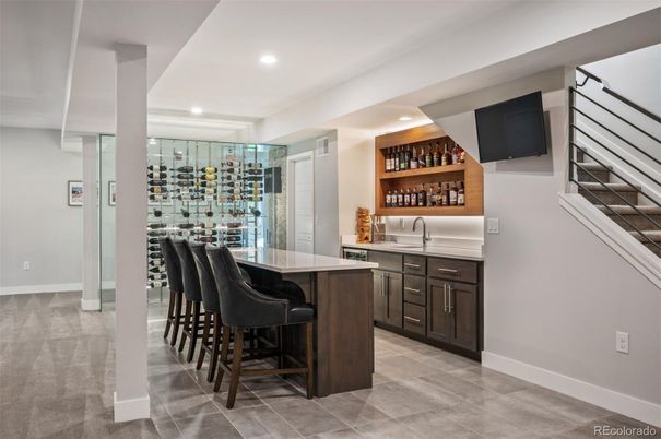 Interior, Recessed Lighting, Wine Storage