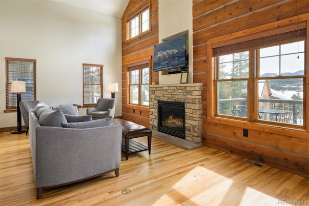 Fireplace, Interior, Living room, Wood Texture Flooring, Wooden Walls