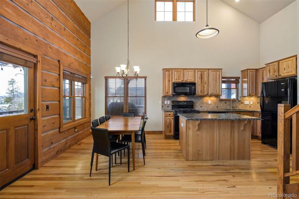 Chandelier, Dining room, Interior, Kitchen, Pendant Lights, Wood Texture Flooring