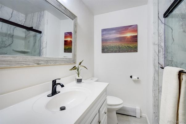 Bathroom, Interior, Marble Walls