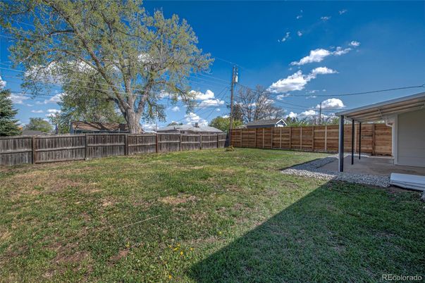 Backyard, Exterior
