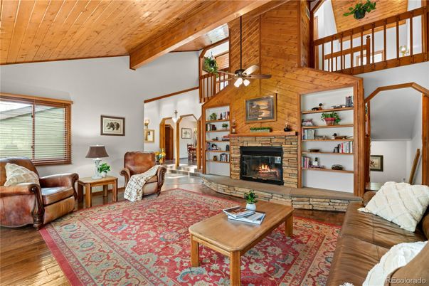 Fireplace, Interior, Living room, Wooden Beams, Wooden Ceilings, Wood Texture Flooring, Wooden Walls