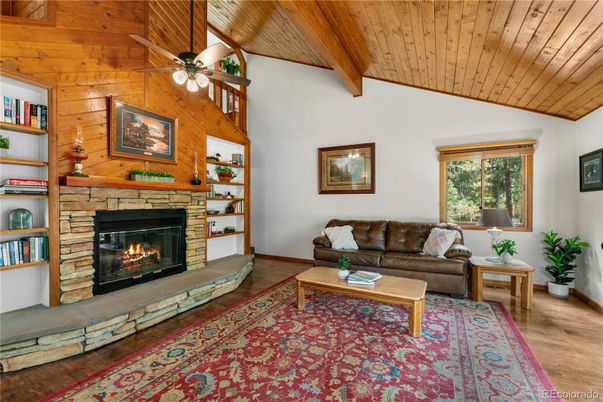 Fireplace, Interior, Living room, Wooden Beams, Wooden Ceilings, Wood Texture Flooring, Wooden Walls