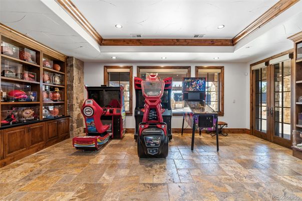 Home Office, Interior, Recessed Lighting
