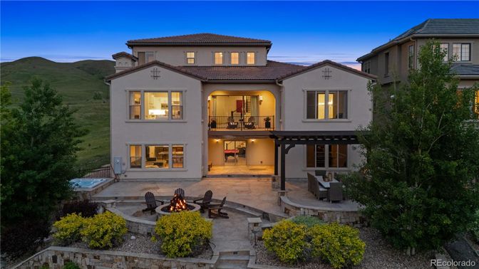 Backyard, Exterior, Facade, Mediterranean
