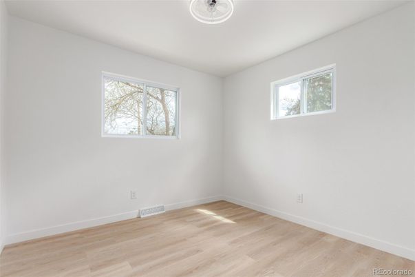 Empty room, Interior, Wood Texture Flooring