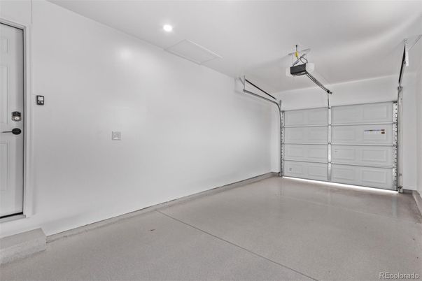Garage, Interior, Recessed Lighting