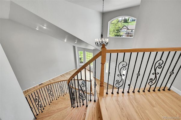 Chandelier, Interior, Recessed Lighting, Wood Texture Flooring