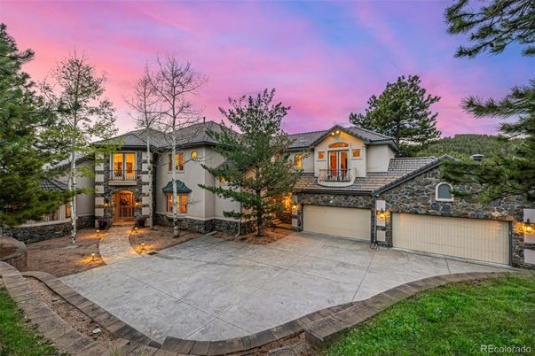 Attached, Backyard, Exterior, Facade, Mediterranean