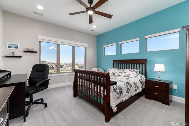 Bedroom, Home Office, Interior, Recessed Lighting