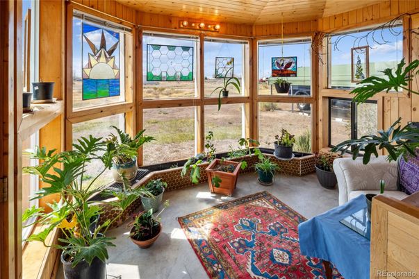 Interior, Sun Room, Wooden Ceilings, Wooden Walls