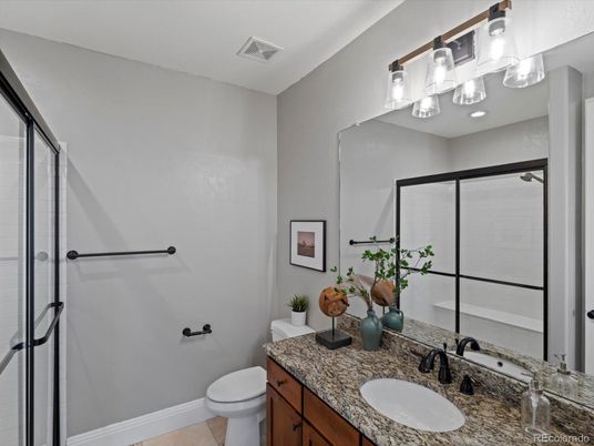 Bathroom, Glass Shower, Interior