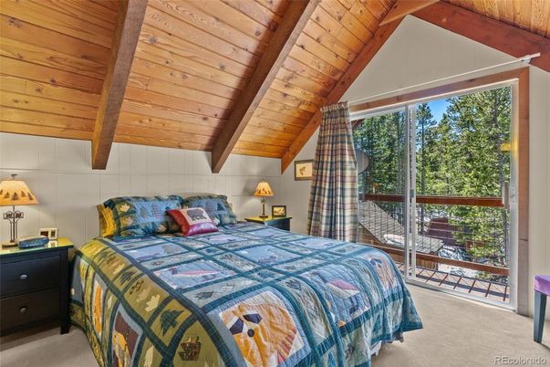 Bedroom, Interior, Wooden Beams, Wooden Ceilings